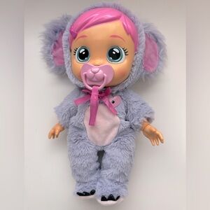 Cry Babies Koali Feel Better Doll with pacifier